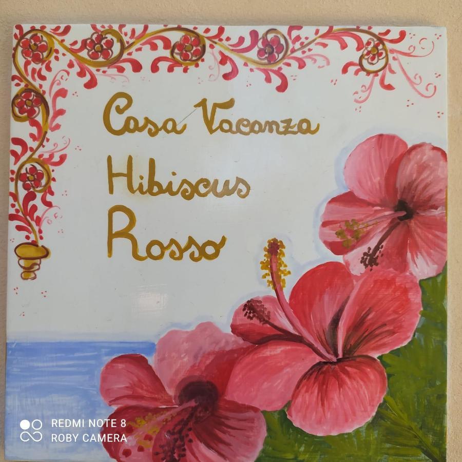 Hibiscus Rosso Villa Donnalucata  Buitenkant foto